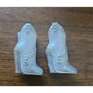 LOL SURPRISE! Silver Heeled Western Boots